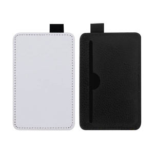Porte-cartes en cuir PU personnalisé à sublimer, étui de protection de luxe pour cartes de crédit, cartes d'identité, cartes de visite - Product Image 2