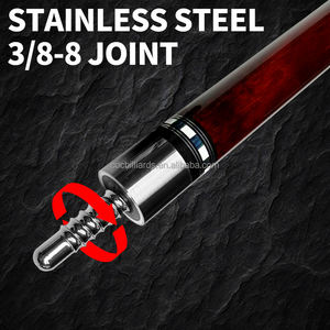 Queue de billard en fibre de carbone de haute qualité Space-X, 12,5 mm, durable, manche en érable, <span class=keywords><strong>tacos</strong></span> de billard - Product Image 6