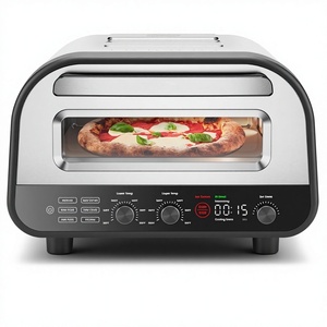 Forno Elettrico per Pizza 220V 1700W in Acciaio Inox con Termostato Regolabile A+ Capacità 6L 80-400°C ° <span class=keywords><strong>Forni</strong></span> da banco C - Product Image 4