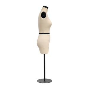 Vestido de Fibra de Vidrio a Media <span class=keywords><strong>Escala</strong></span>, Maniquí de Medio Cuerpo, Costura <span class=keywords><strong>1</strong></span>:<span class=keywords><strong>2</strong></span>, Base de Metal, Sastre, Drapeado, Talla 14, Mujer, DL262 - Product Image 4