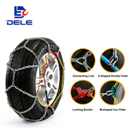 Cadenas para Nieve para Tractor de 9.5mm, 11mm y 13mm, Cadenas para Neumáticos Agrícolas de Alta Resistencia, Venta Directa de Fábrica