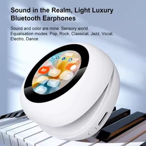 หูฟัง TWS ANC ตัดเสียงรบกวนแบบแอคทีฟ หูฟังแบบใส่ในหู หน้าจอสัมผัส LED เสียงคุณภาพสูง HiFi สเตอริโอ หูฟังไร้สายสำหรับเล่นกีฬา - Product Image 5