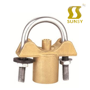 Giá Đỡ Ống Vệ Sinh Hàng OEM Đức Vòng Thanh Đất Loại U Bằng Đồng Thau Móc Treo Loại Ống Tròn Yên Xe Kẹp Nhanh - Product Image 4