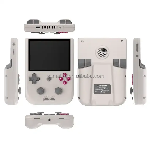 New Ambernic RG405V Handheld Portable TV USB Wi-Fi Android 12 Classic Video Game Player with 128GB Storage Pocket Gaming Console
