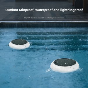 <span class=keywords><strong>Lampe</strong></span> <span class=keywords><strong>solaire</strong></span> LED pour piscine, petite <span class=keywords><strong>lampe</strong></span> <span class=keywords><strong>flottante</strong></span> de jardin IP67 étanche RGB rechargeable avec lumière colorée changeante - Product Image 4