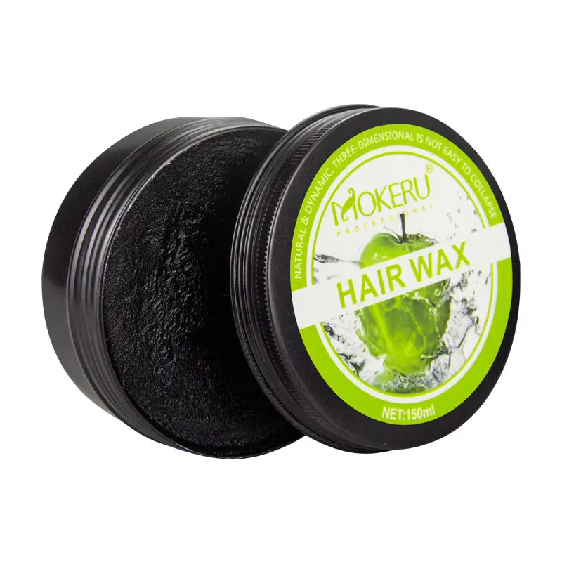 Private Label Groothandel Mannen Haar Styling Wax 150Ml Hold Hair Shaping Wax Voor Alle Soorten Haar Gemakkelijk Te Gebruiken En Sterke Hold