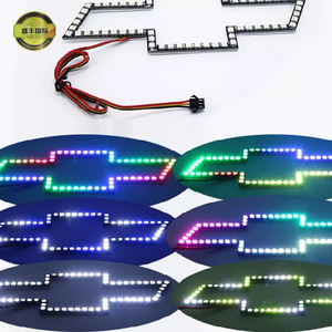 Nuevo Emblema LED con Luz para Logo de Chevy Bowtie, Flujo Secuencial Persecución RGBW, Parrilla Delantera, 12V, Impermeable - Product Image 3