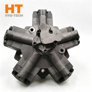 มอเตอร์ไฮดรอลิกแบบลูกสูบเรเดียลสีขาว Htm16 สำหรับเครน รถขุด วินซ์ อุปกรณ์ทางทะเล และอุปกรณ์ทำเหมือง - Product Image 2