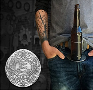 Metal Belt Buckles can hold bottles bear holder buckles - Product Image 1