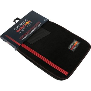 Set di tappetini 4 pezzi Powerbar nero/rosso - Product Image 5