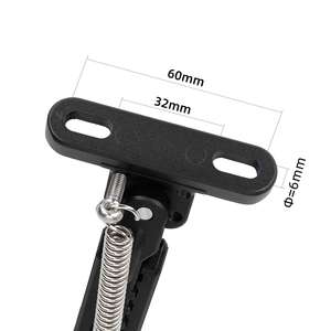 Ulip V2 17 CM Black Longer <b>Adjustable</b> Fit for Mi Electric Scooter Kickstand Pro Pro2 Mi365 ZT3 Aluminum Foot Support <b>Footrest</b> - Product Image 3