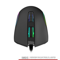 F & G Populer RGB Backlight Gaming Mouse dengan PRO Gamer Mouse Sensor untuk PC Laptop Gamer