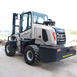 Topklasse 2 ton zware diesel heftruck hydraulische vorkheftruck CE EPA Powston 4WD Nationale IV emissienorm 4M hefhoogte - Product Image 2