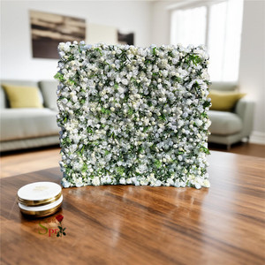 SPR Flores Artificiais <span class=keywords><strong>ristorante</strong></span> e cerimonia di nozze eventi tessuto <span class=keywords><strong>rosa</strong></span> <span class=keywords><strong>rossa</strong></span> artificiale decorativo 5d pannello murale - Product Image 1