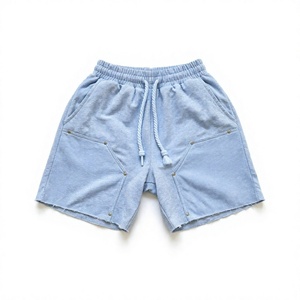 <b>Men</b> Casual Cotton <b>Shorts</b> Custom Design Drawstring Summer <b>Shorts</b> Wholesale Manufacturer <b>Lightweight</b> Comfortable Streetwear <b>Shorts</b> - Product Image 2