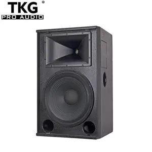 TKG DS-115 500 W full range 15 inch speakers 15" wooden professional loudspeaker
