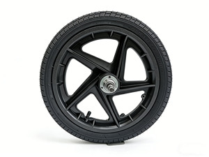 Rueda de Aire de 16 Pulgadas para <span class=keywords><strong>Remolque</strong></span> de Bicicleta Plegable para Mascotas, <span class=keywords><strong>Remolque</strong></span> para <span class=keywords><strong>Perros</strong></span>, <span class=keywords><strong>Remolque</strong></span> para Bicicleta de Niños, Cochecito, Rueda Trasera de Repuesto de 16 Pulgadas, Negra - Product Image 3