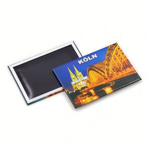Imanes de nevera personalizados de estaño con foto de paisaje turístico, recuerdo, buen precio - Product Image 1