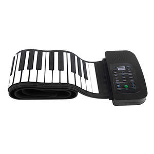 Piano Portátil de 88 Teclas, 140 Voces, <span class=keywords><strong>con</strong></span> Batería, Pedal de Sustain, <span class=keywords><strong>Teclado</strong></span> Plegable - Product Image 3