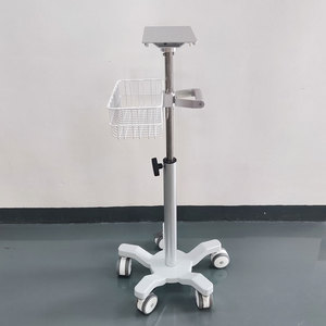 Chariot de surveillance d'électrocardiogramme sur mesure et réglable avec support en alliage d'aluminium pour ventilateurs et tensiomètres - Product Image 3