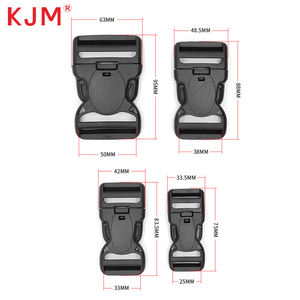 공장 제공 OEM ODM 블랙 플라스틱 사이드 릴리스 버클 하이킹 배낭 용 - Product Image 1