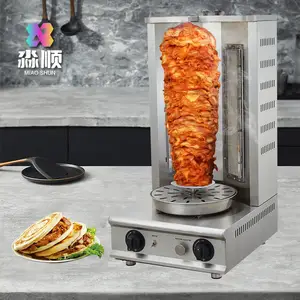 3 modello di spiedo Shawarma macchina Kebab commerciale di pollo Grill macchina per la vendita