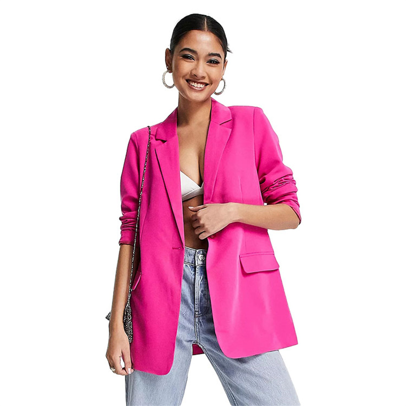 2022 Wholesale Women's Blazer Casual Regular office Blazer single breasted classic blazers for women