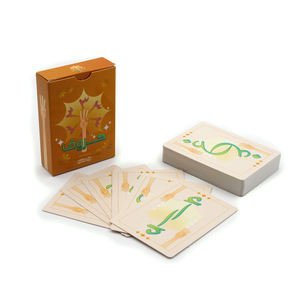 Pas de minimum écologique Cmyk imprimé personnalisé faire parler conversation cartes de questions jeux de cartes d'amitié - Product Image 3