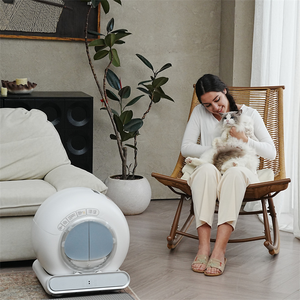 Ingesloten Grote Kattenbak Slimme Automatische Kattentoilet Zelfreinigende Kattenbak - Product Image 2