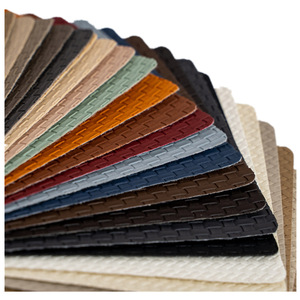 Производитель, оптовая продажа, мягкий жесткий кожаный материал, инженерное украшение, ПВХ тисненый узор, искусственная кожа - Product Image 4