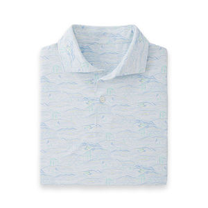 2024 OEM Logo personnalisé T-shirt en jersey de haute qualité pour hommes évacuation de l'humidité et impression numérique unisexe surdimensionné Golf pour Polo - Product Image 4