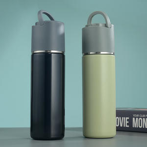 KC50HY30 <b>Stainless</b> <b>Steel</b> Insulated Tumbler Light Green Straight <b>Cup</b> 316 Grade Business Gift Thermos For Men Women - Product Image 2