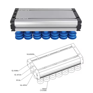 Ventosas Neumáticas de Aleación de Aluminio de Alta Resistencia para Brazos Robóticos Industriales, Accesorios para Paletización de Cajas de Madera/Papel - Product Image 6