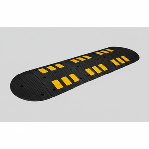 <b>Roadway</b> <b>Safety</b> Speed Breaker Set 6 Bands 8.5m PVC Cover 8.5 Meter Length - Product Image 2