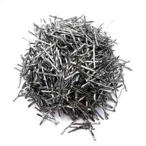 Fibra de Acero Ondulada de Bajo Contenido de Carbono para Hormigón en Elementos Prefabricados, Edificios, Túneles, Ingeniería Subterránea, FIBRA REFORZADA PARA HORMIGÓN - Product Image 1