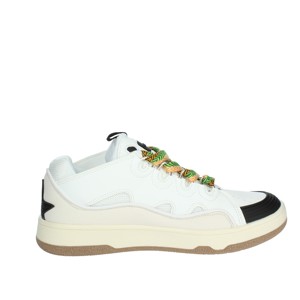 Sneakers basse bianche/nere Sass230223 stile da passeggio - Product Image 4