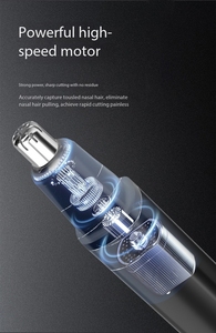 Tondeuse portable pour oreilles et nez, rasoir pour sourcils, rechargeable par USB, produits intelligents pour la maison, vente en gros - Product Image 3