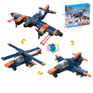 Jouet de construction 3 en <span class=keywords><strong>1</strong></span>, 249 pièces, assemblage DIY, camion de pompiers, jouet éducatif, <span class=keywords><strong>hélicoptère</strong></span> de pompier - Product Image 4