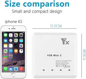 Cargador de Baterías 6 en 1 para Mavic, <span class=keywords><strong>Mini</strong></span> 1, <span class=keywords><strong>Mini</strong></span> 2, <span class=keywords><strong>Mini</strong></span> <span class=keywords><strong>SE</strong></span>, Batería y <span class=keywords><strong>Control</strong></span> Remoto, Centro de Carga Inteligente - Product Image 5