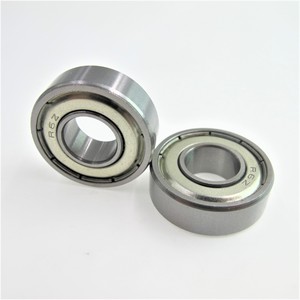 Rodamiento de Bolas R6, Diámetro Interior de 9.525 mm, Diámetro Exterior de 22.225 mm, Espesor de 7.142 mm, Fila Única, Sellos Integrales - Product Image 4