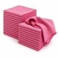 Chiffons de nettoyage en microfibre personnalisés 300 GSM 40x40 cm, séchage rapide, sans traces, sans peluches, pour vitres et miroirs