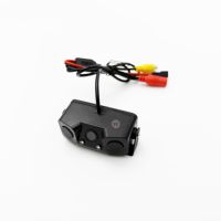 Kamera Mundur Mobil 3-in-1 Universal CMOS Night Vision 2 LED Light, Sensor Parkir Mudah, Kamera Pandang Belakang Mobil