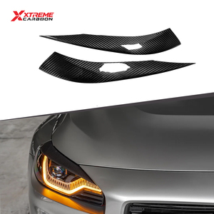 Panel Trim Lampu Depan XTREME Dry Carbon Fiber untuk BMW M2 G87, Cover Alis Lampu Depan - Product Image 1