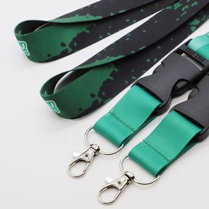 Custom Fashion ID Badge Holder <b>Lanyard</b> <b>Polyester</b> <b>Lanyards</b> Detachable Plastic Buckle Keychain <b>Lanyards</b> - Product Image 2