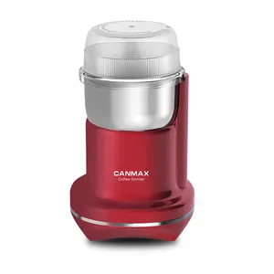 200W Forte Lâmina de Aço Inoxidável Mini Elétrico Pequeno Coffee Bean Grinder com Tigela de Aço Inoxidável