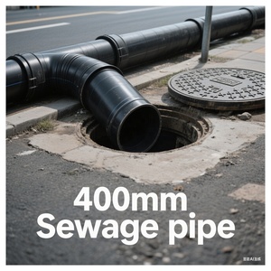 630mm di acque reflue di mare in polietilene HDPE tubo blu linea poli tubo HDPE per fognatura - Product Image 3