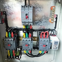 Panel de Distribución Trifásico para Suministros Eléctricos con Arrancador Estrella-Triángulo, MCCB de 100A, para Bomba Sumergible y Control de Pozo, Conjunto de Baja Tensión