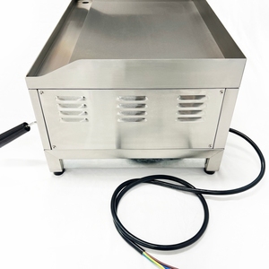 Attrezzatura Professionale per Cucina e Ristorante Libermann, <span class=keywords><strong>Piastra</strong></span> <span class=keywords><strong>Tostapane</strong></span>/Salamandra con 3 Zone di Riscaldamento (2+1) - Product Image 3