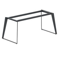 Ivyshion — table de bureau moderne avec cadre métallique, pied simple, pour personnel, bureau d'ordinateur