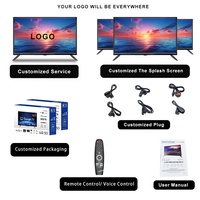 Ultra HD 4K Android WebOS Google Custom Smart TV 32/42/43 pulgadas LCD LED pantalla con Wifi para hoteles